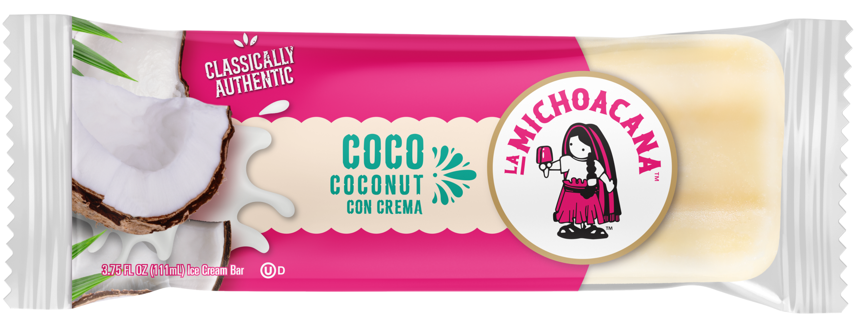 Coco Coconut Con Crema Paleta – La Michoacana