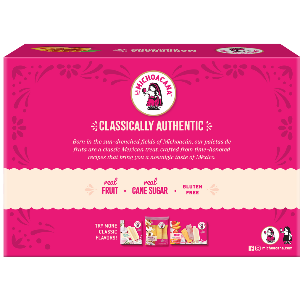 Mangonada Mango Chamoy Paleta 12-Pack