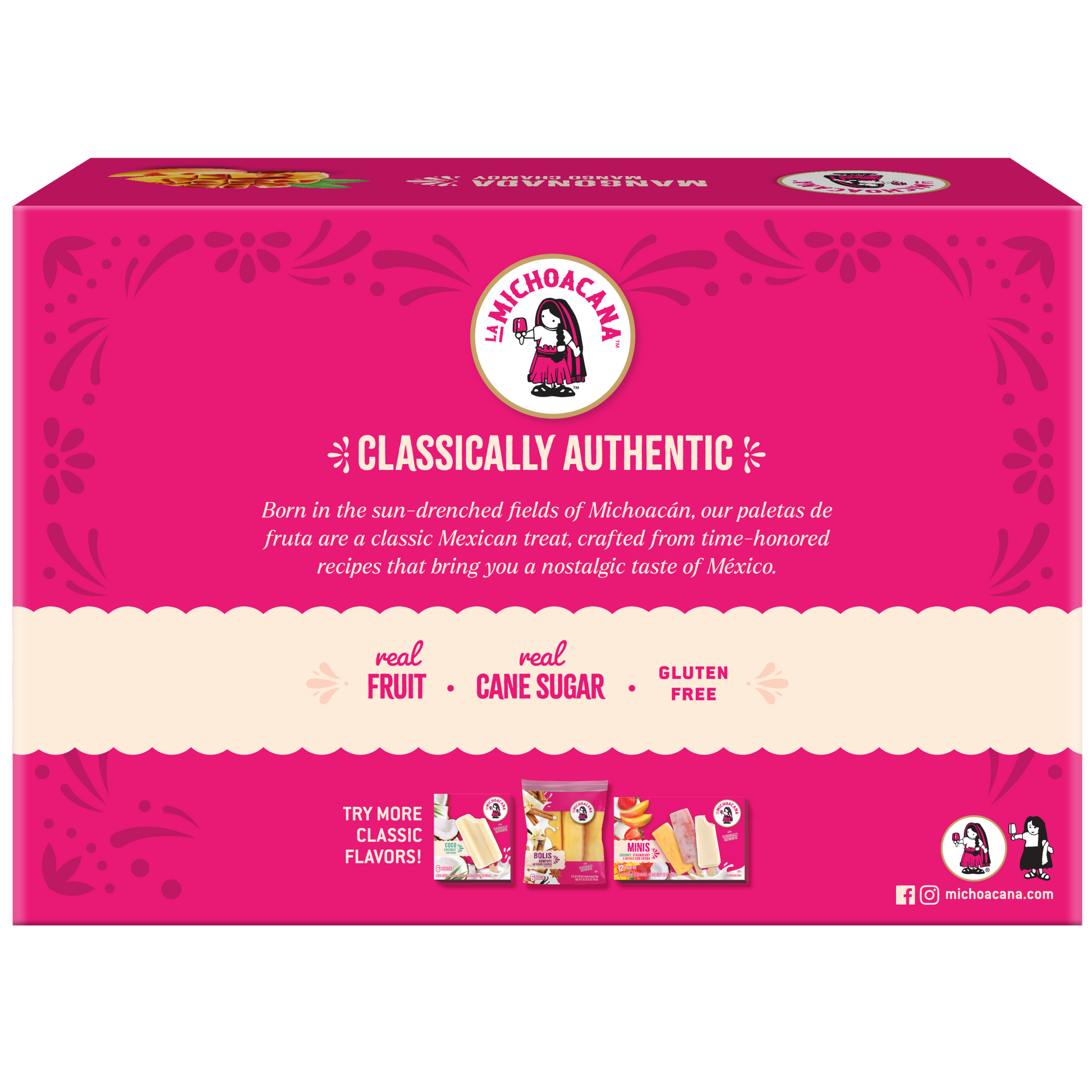 Mangonada Mango Chamoy Paleta 12-Pack