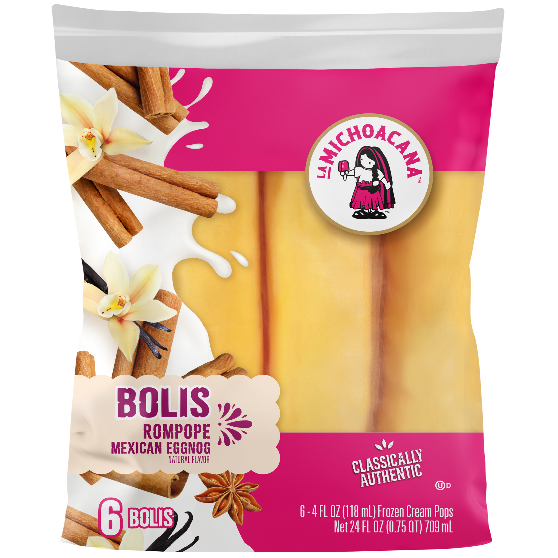 Rompope Mexican Eggnog Boli 6-Pack – La Michoacana Rompope Mexican Eggnog Boli 6-Pack – La Michoacana