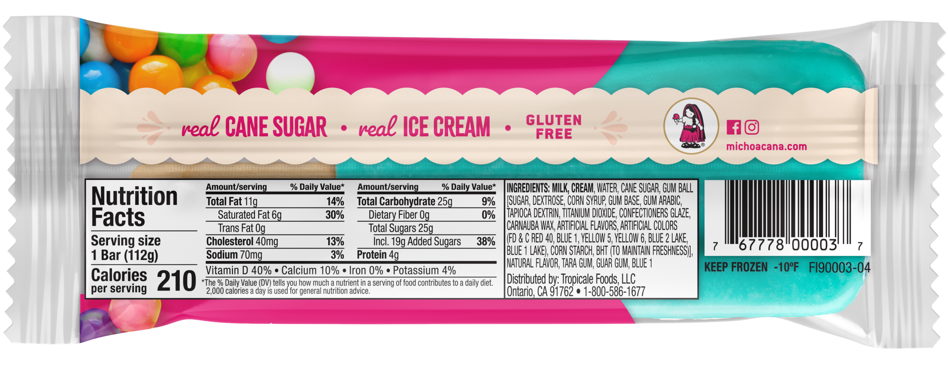 Chicle Bubble Gum Paleta