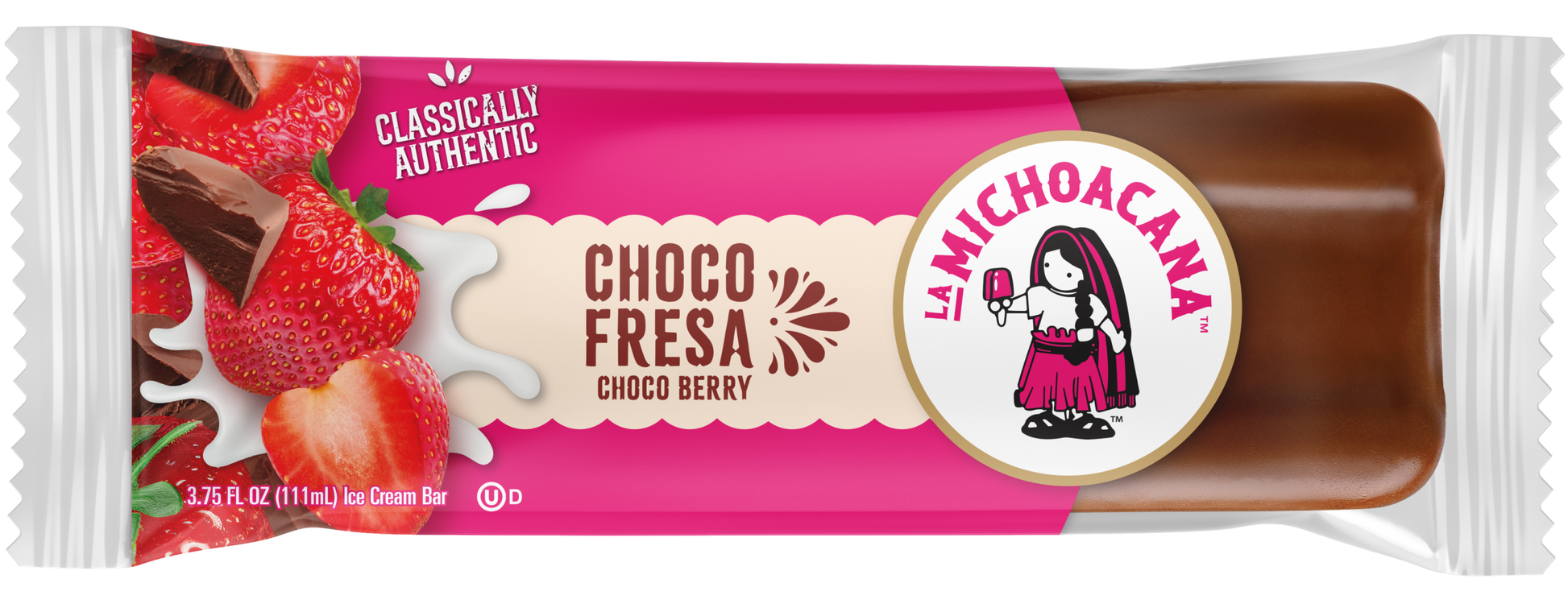 Choco Fresa Choco Berry Paleta