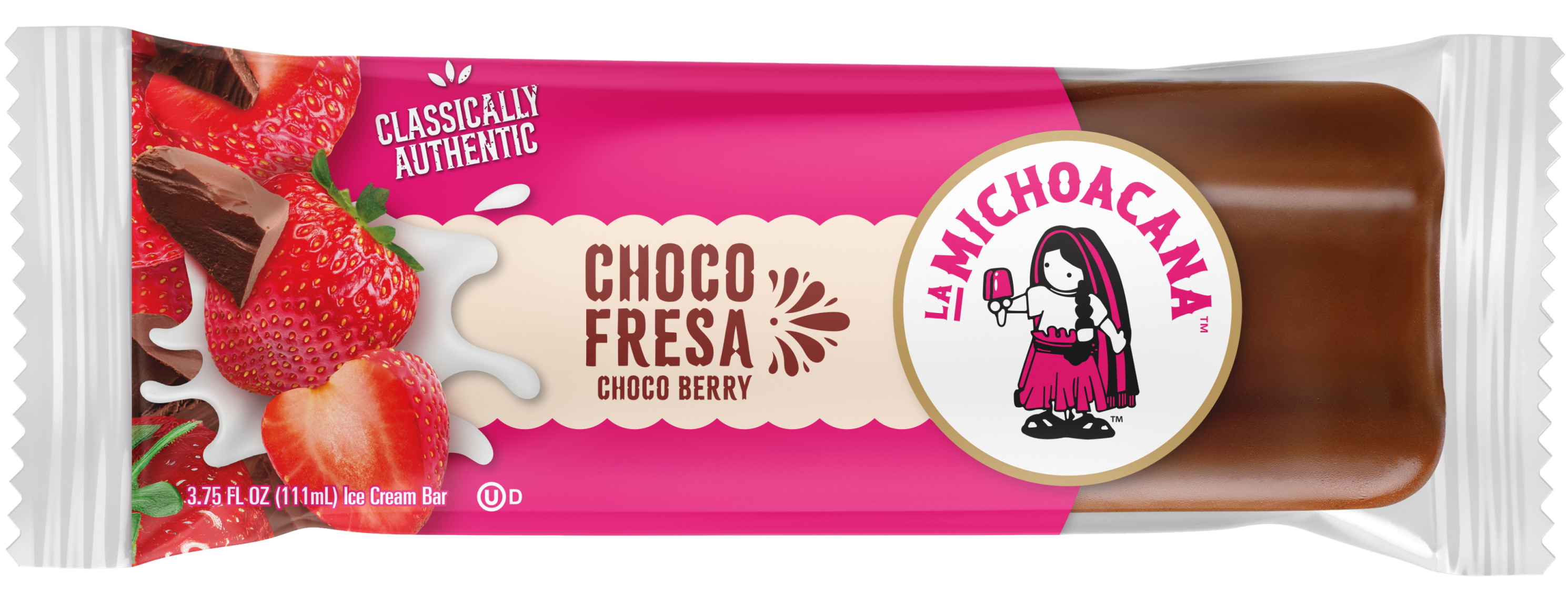 Choco Fresa Choco Berry Paleta