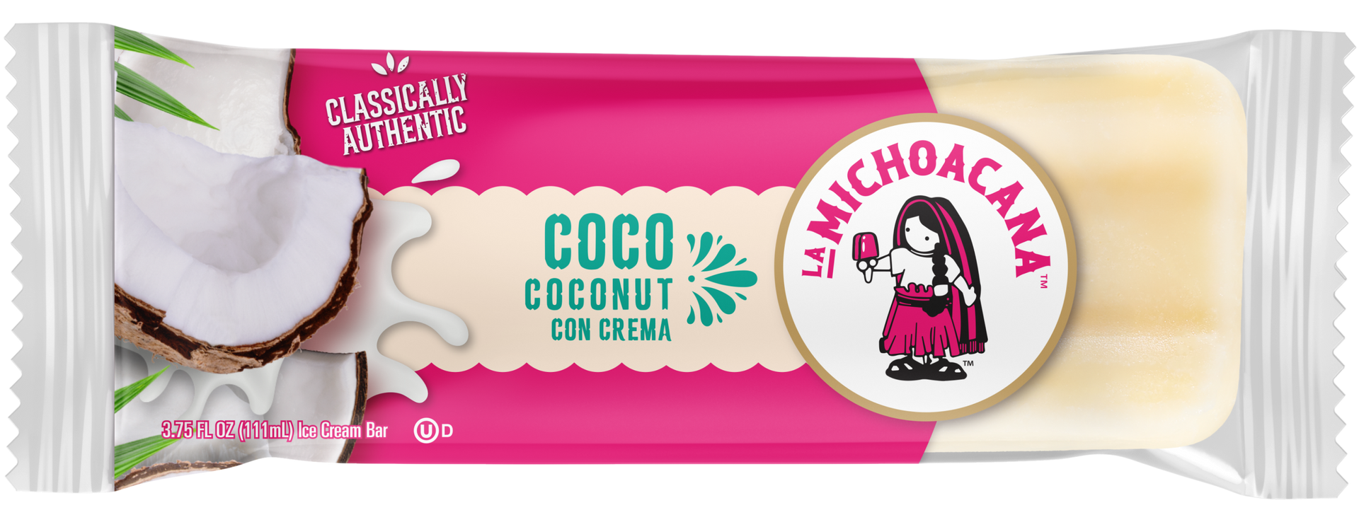 COCO KERA ココケラ Coco Coconut Con Crema Paleta – La Michoacana