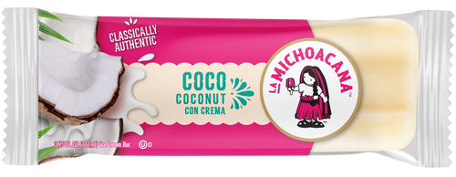 Coco Coconut Con Crema Paleta