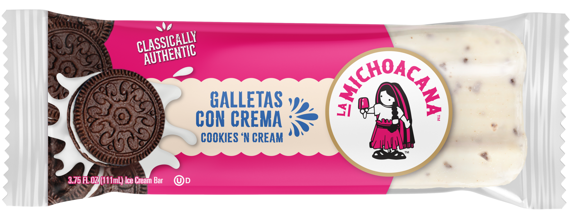 Galletas Con Crema Cookies 'N Cream Paleta