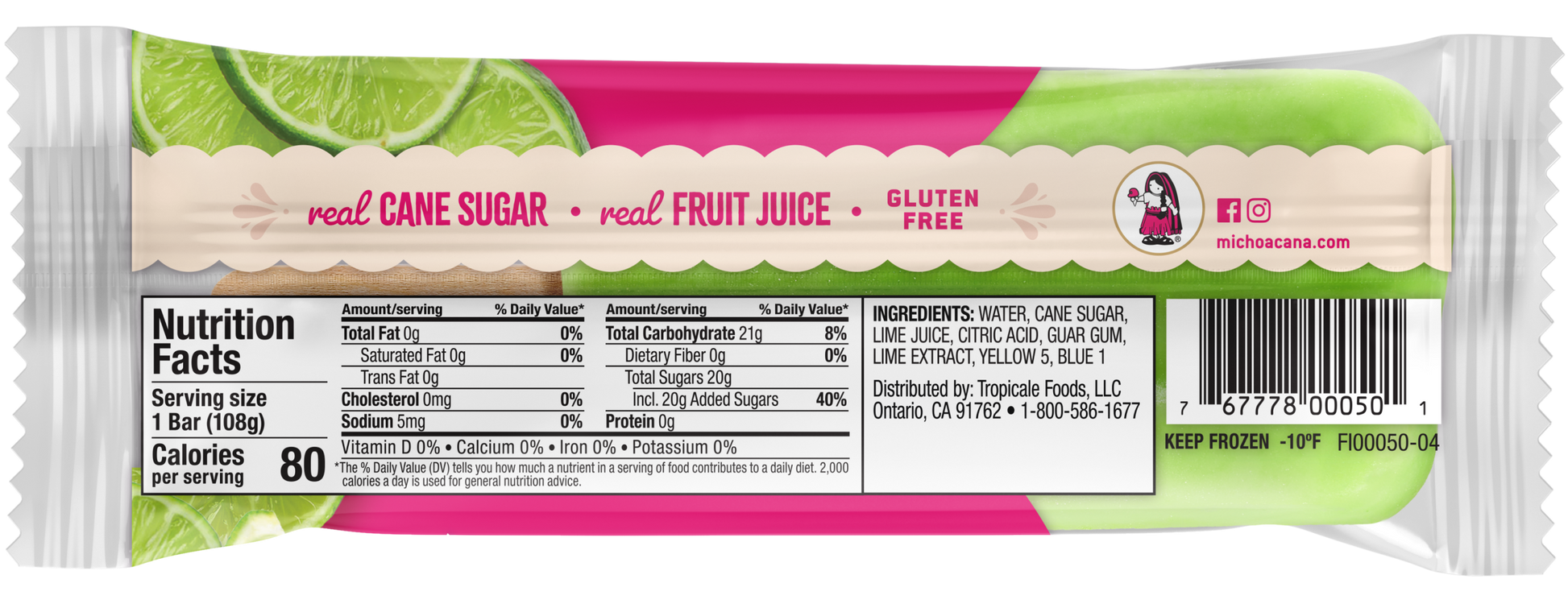 Limón Lime Paleta
