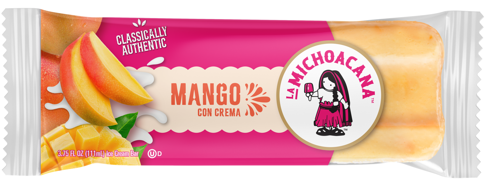 Mango Con Crema Paleta