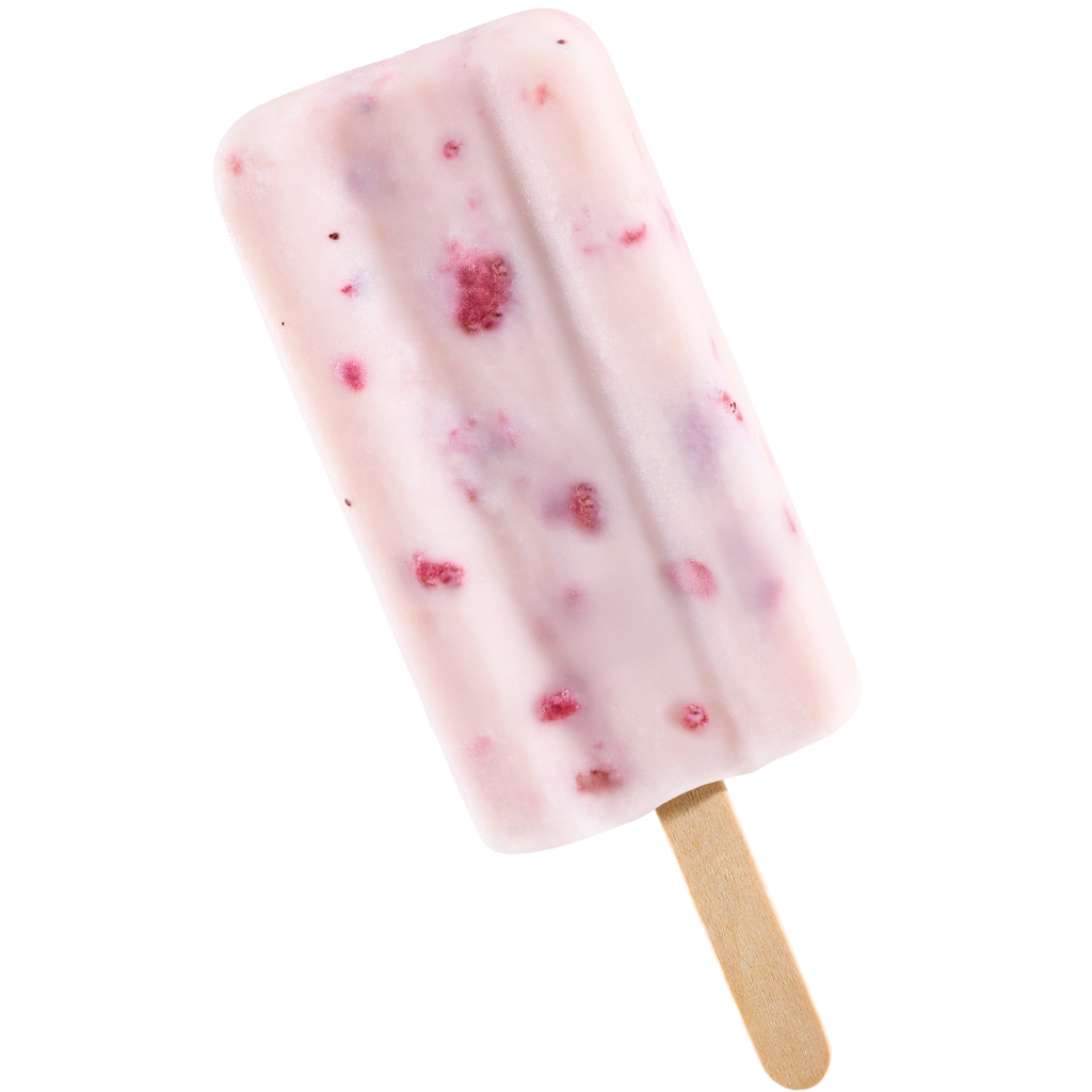 Fresa Strawberry Con Crema Paleta 6-Pack