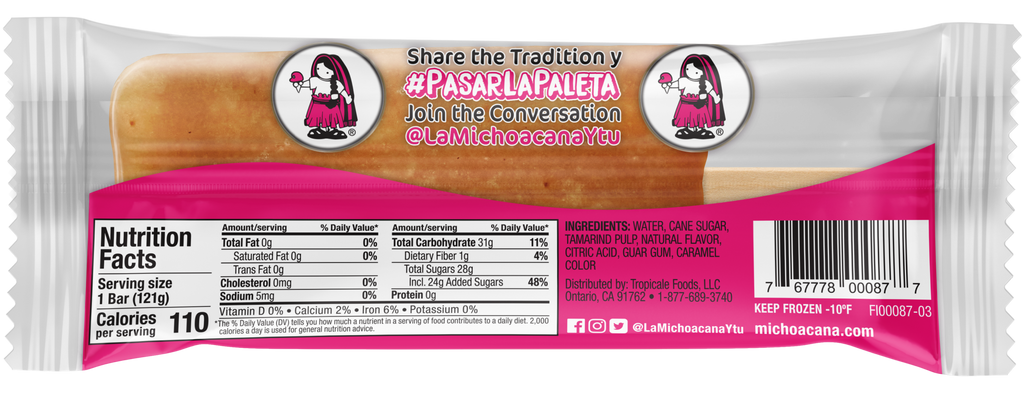 Tamarindo Jarritos Tamarind Paleta